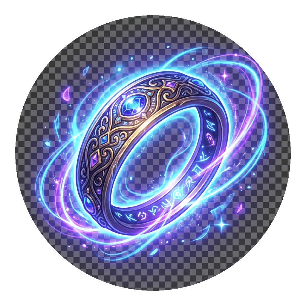 Magic arena ring collectible